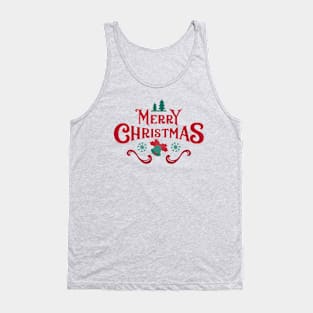 Merry Christmas Tank Top